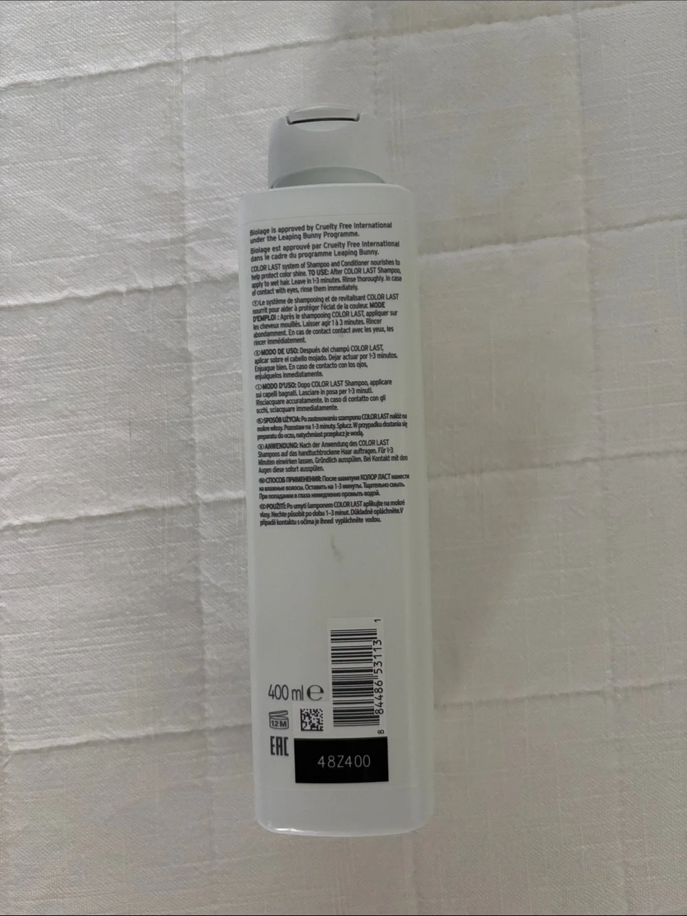 Biolage color last
